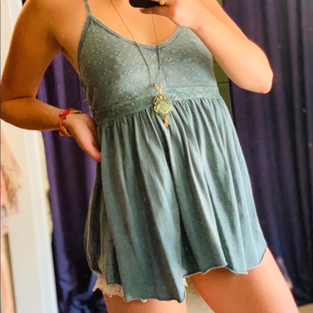 Boho hippie tank by Melrose and Market size XS. - Picture 2 of 5